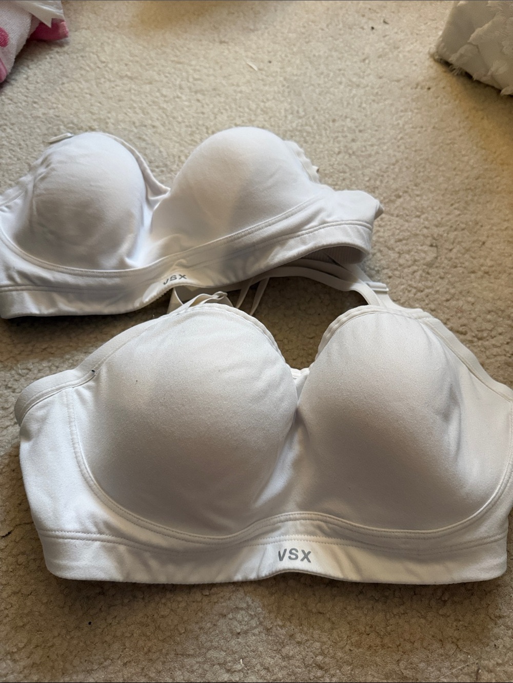 VSX White og angel bras
